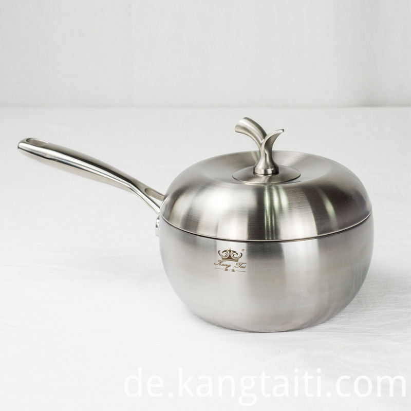 Milchpfanne aus reinem Titan Pure Titanium Milk Pan